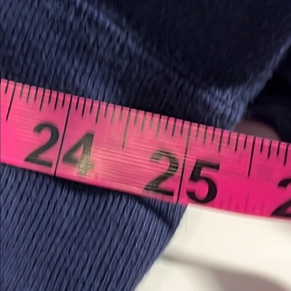 Polo by Ralph Lauren Navy Blue Quarter Zip Sweatshirt Sz L men’s - Picture 8 of 9